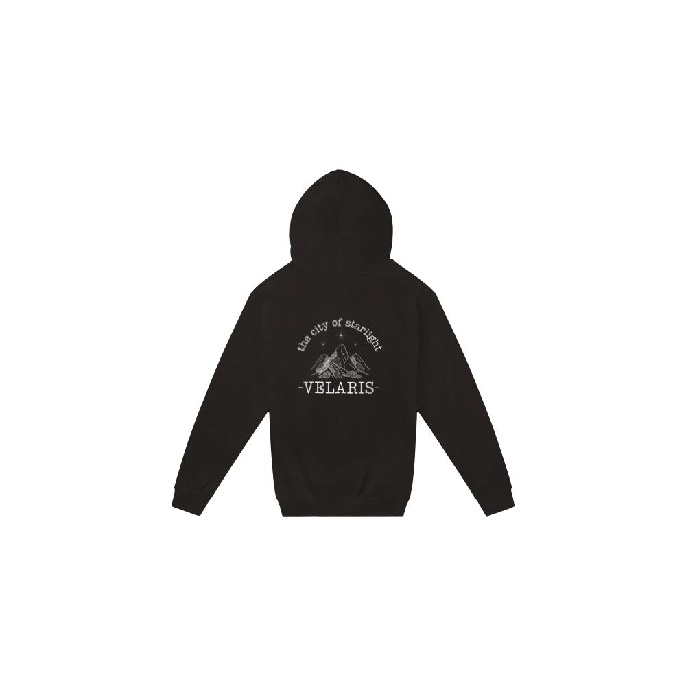 ACOTAR The city of Starlight Velaris Back & Front Printed Night Court Hoodie SJM Licensed Classic Unisex Pullover