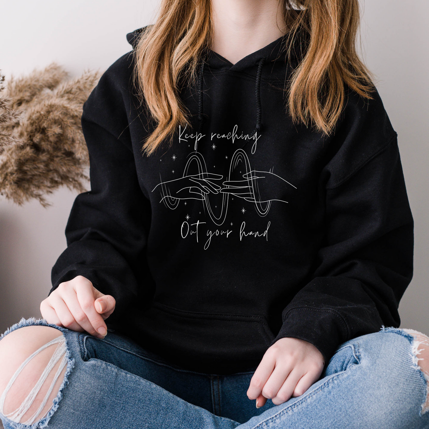 ACOTAR Nesta Cassian Hoodie Unisex Jumper Keep Reaching Out, Bookish BOOKTOK, Velaris, Night Court Classic Pullover