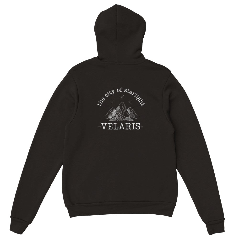 ACOTAR The city of Starlight Velaris Back & Front Printed Night Court Hoodie SJM Licensed Classic Unisex Pullover