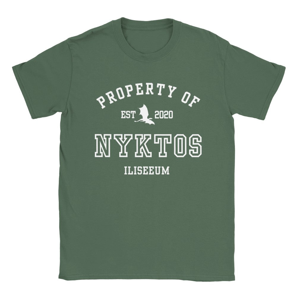 A Shadow In The Ember Property Of Nyktos Collegiate Tshirt Iliseeum JLA ASITE ALITF Merch Classic Unisex Crewneck T-shirt