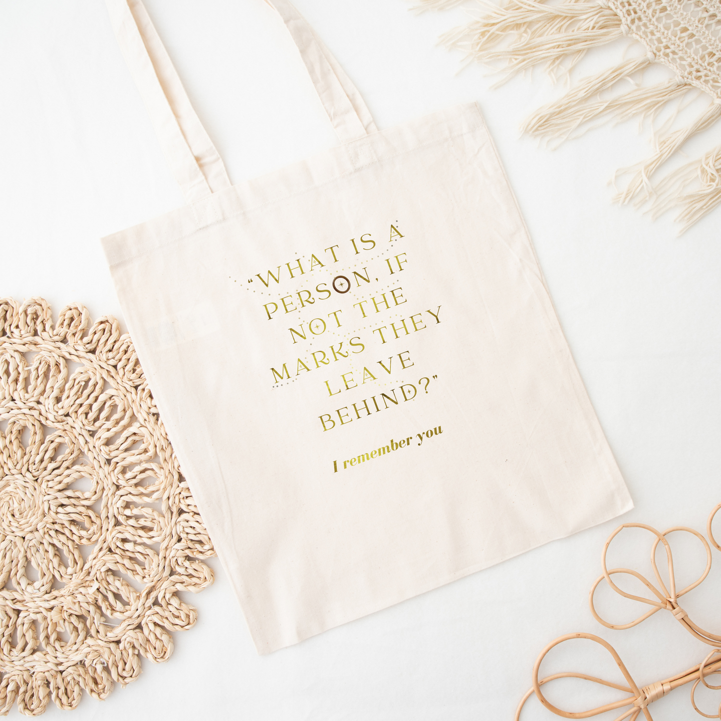 What is a Person If Not The Marks They Leave Behind? I Remember You Addie LaRue Merch Classic Tote Bag