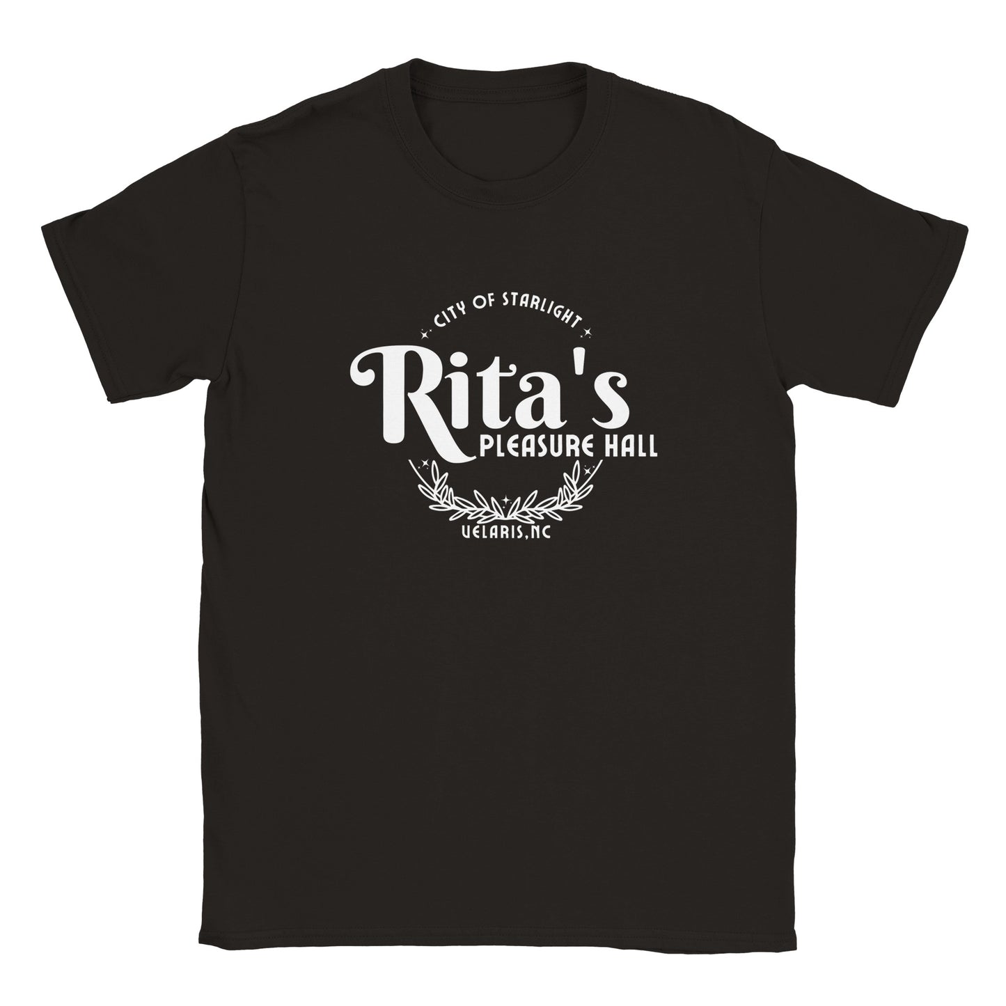 ACOTAR Ritas Pleasure Hall T-Shirt Inner Circle SJM Licensed Court of Thorns and Roses Rhysand Feyre Classic Unisex Crewneck T-shirt
