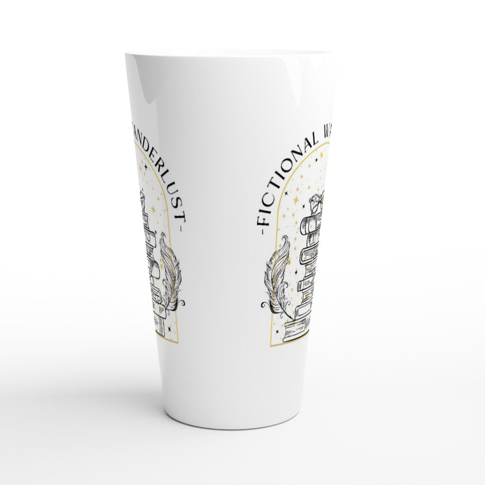 Bookish Fictional Wanderlust Cup Merch ACOTAR FBAA Crescent City Booktok White 17oz Ceramic Mug