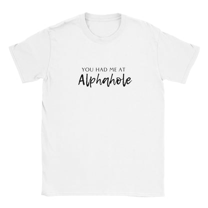 Bookish Trope Alphahole Avid Reader Book Lover Gift Romance Fantasy Reader White Unisex Oversized Crewneck T-shirt