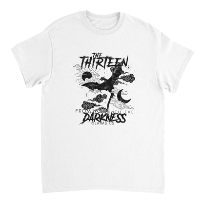 TOG The Thirteen - From Now Until The Darkness Claims Us - Manon Blackbeak Iron Teeth Clan SJM Licensed Heavyweight Unisex White Crewneck T-shirt