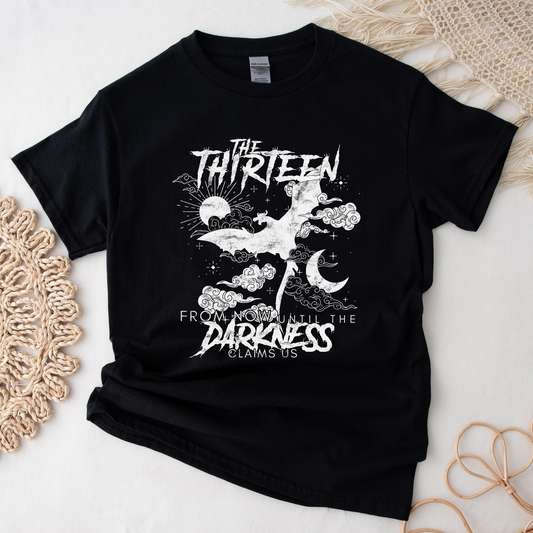 TOG The Thirteen - From Now Until The Darkness Claims Us - Manon Blackbeak Iron Teeth Clan SJM Licensed Heavyweight Unisex Crewneck T-shirt