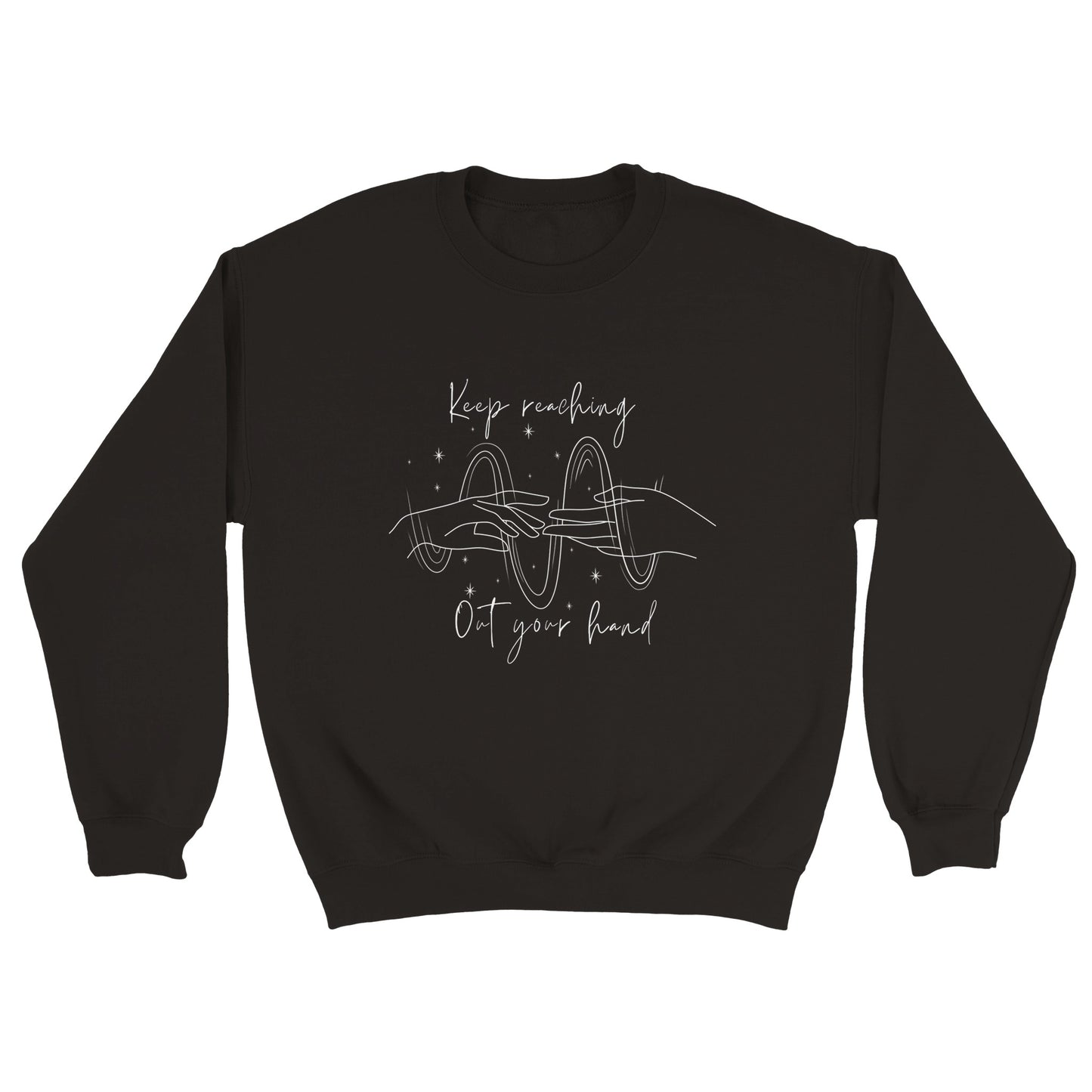 ACOTAR Nesta Cassian Sweatshirt Unisex Crewneck Keep Reaching Out, Bookish BOOKTOK Sweater, Velaris, Night Court