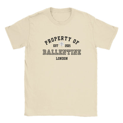 Property Of BJ Ballentine Magnolia Parks Daisy Haites Book Boyfriend Merch Classic Fit White Unisex Crewneck T-shirt