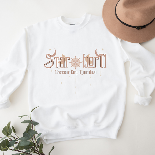 Star Born Sweatshirt Bryce Quinlan HOEAB HOSAB SJM Licensed Merch Booktok Bookish Gift Acotar Throne of Glass Classic Unisex Crewneck