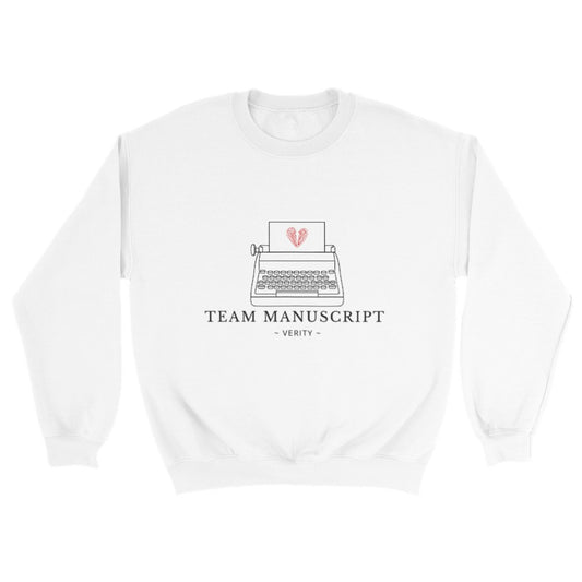 Verity CoHo Team Manuscript Inspired Colleen Hoover Merch Unisex Jumper Crewneck Sweatshirt