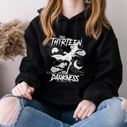 TOG The Thirteen - From Now Until The Darkness Claims Us - Manon Blackbeak Iron Teeth Clan SJM Licensed Classic Unisex Pullover Hoodie