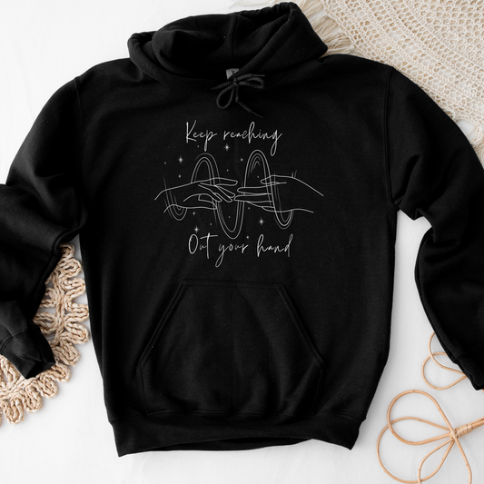 ACOTAR Nesta Cassian Hoodie Unisex Jumper Keep Reaching Out, Bookish BOOKTOK, Velaris, Night Court Classic Pullover