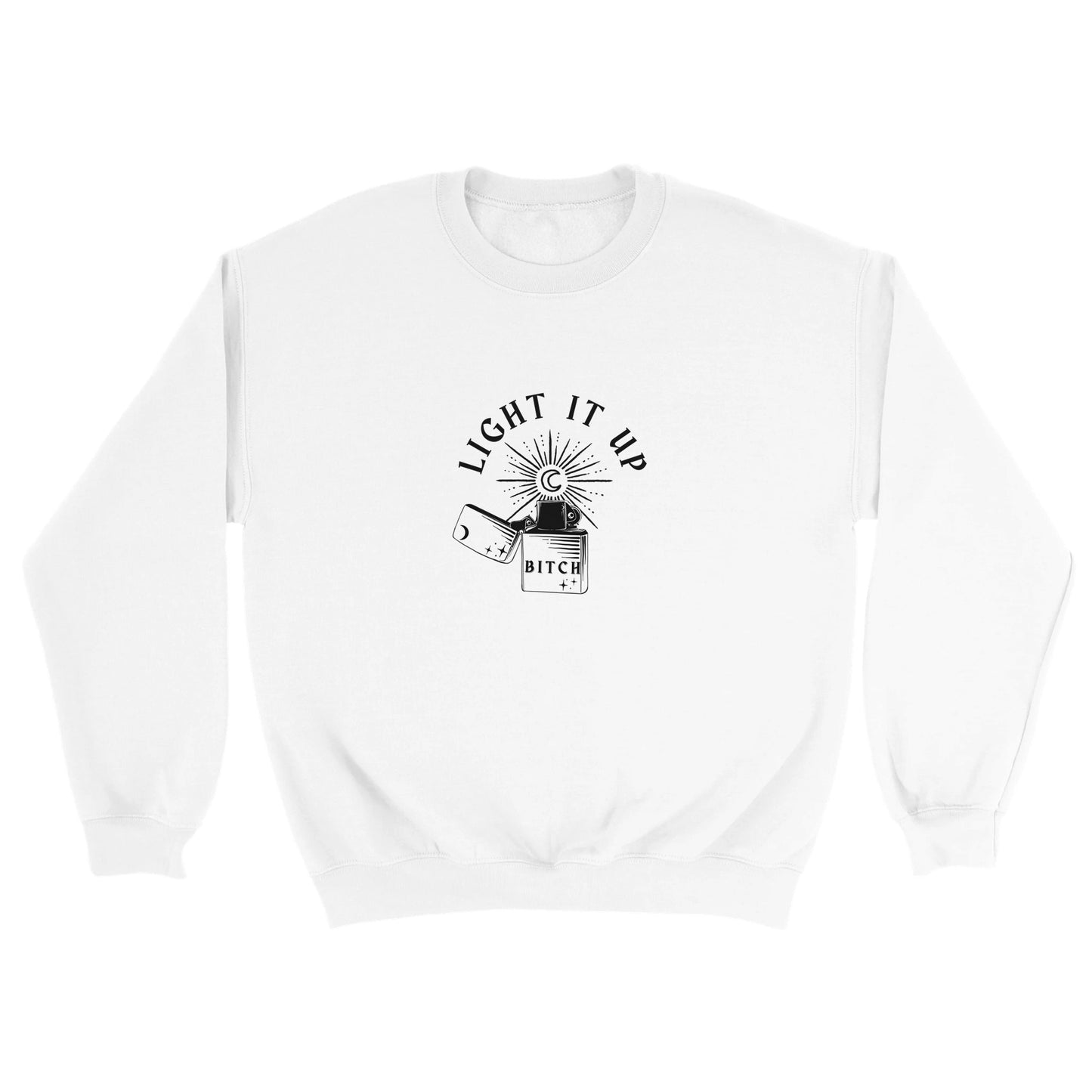 HOEAB Light It Up Danika Bryce Crescent City White Sweatshirt HOSAB SJM Licensed Jumper Crewneck Acotar Bookish Booktok Ruhn Hunt