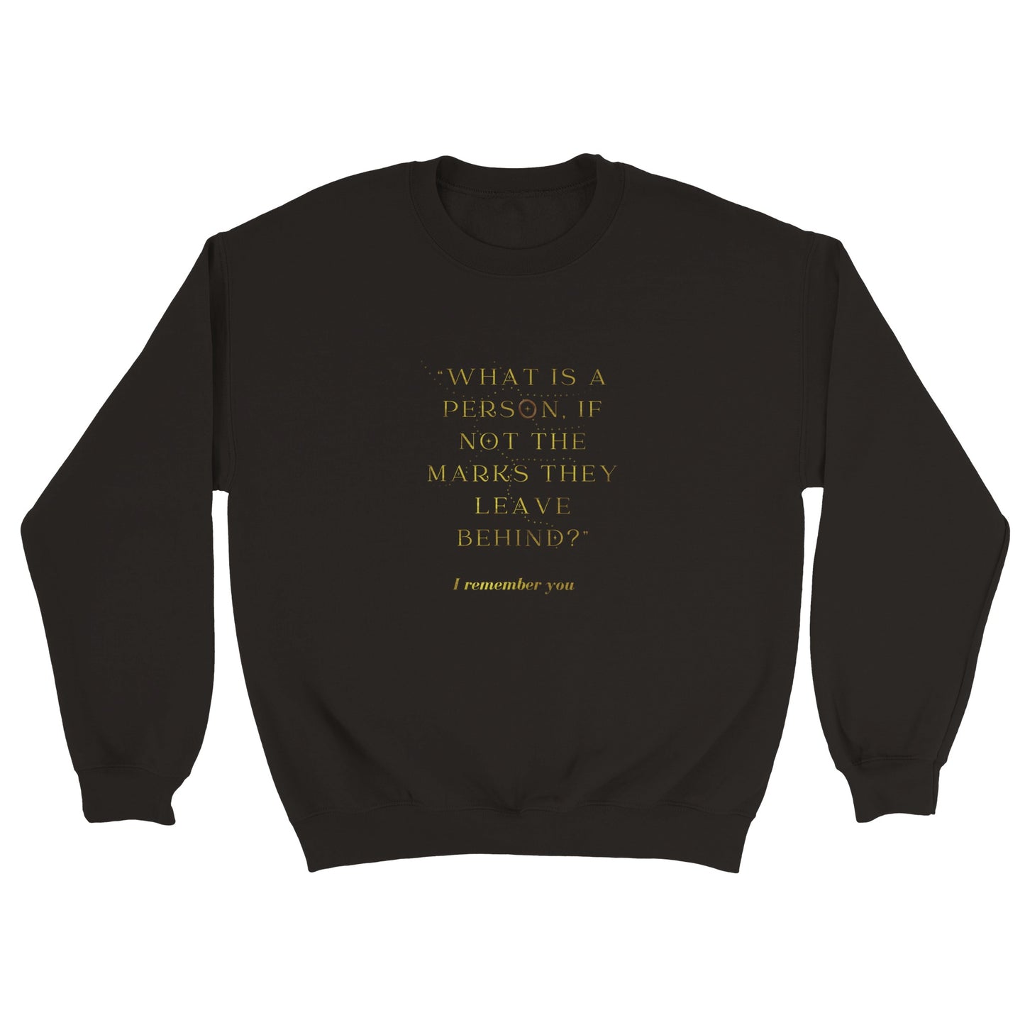 What is a Person If Not The Marks They Leave Behind? I Remember You Addie LaRue Classic Unisex Crewneck Sweatshirt