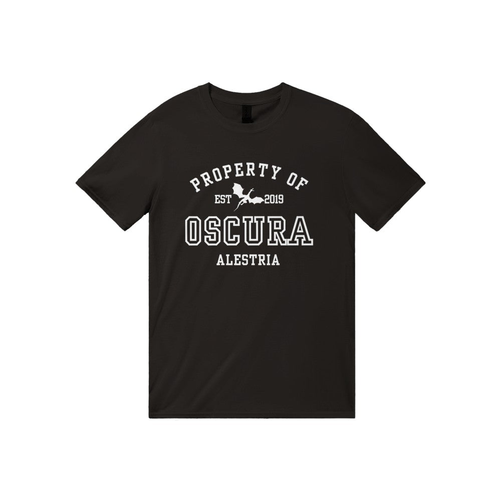 Ruthless Boys Property Of Dante Oscura Collegiate T-shirt Zodiac Academy Merch Classic Unisex Crewneck Tshirt