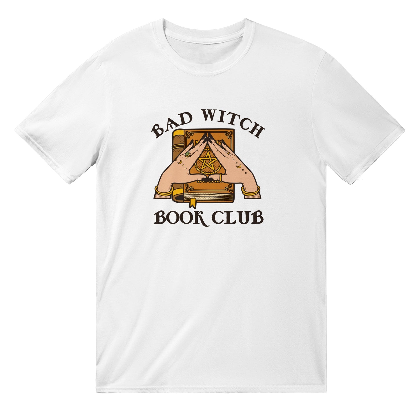 Bad Witch Book Club Halloween Fall Autumn Shirt Bookish Merch Book Lover Gifts Light Classic Unisex Crewneck T-shirt