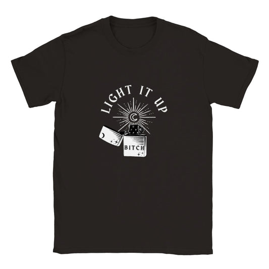 HOEAB Light It Up Danika Bryce Crescent City Dark TShirt HOSAB SJM Licensed BookTok Classic Unisex Crewneck T-shirt