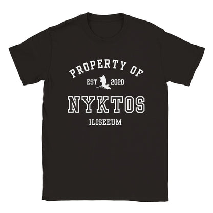 A Shadow In The Ember Property Of Nyktos Collegiate Tshirt Iliseeum JLA ASITE ALITF Merch Classic Unisex Crewneck T-shirt