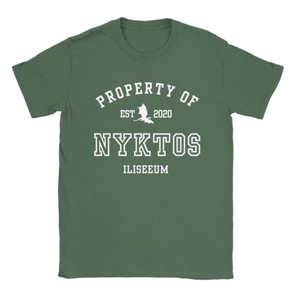 A Shadow In The Ember Property Of Nyktos Collegiate Tshirt Iliseeum JLA ASITE ALITF Merch Classic Unisex Crewneck T-shirt
