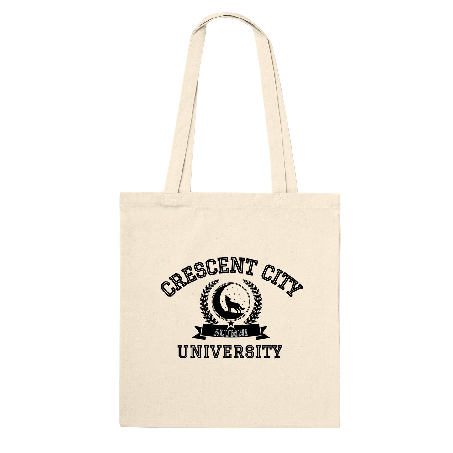 Crescent City University Tote Bag HOSAB HOEAB Sarah J Maas Crescent City Bookish Booktok Bookbag