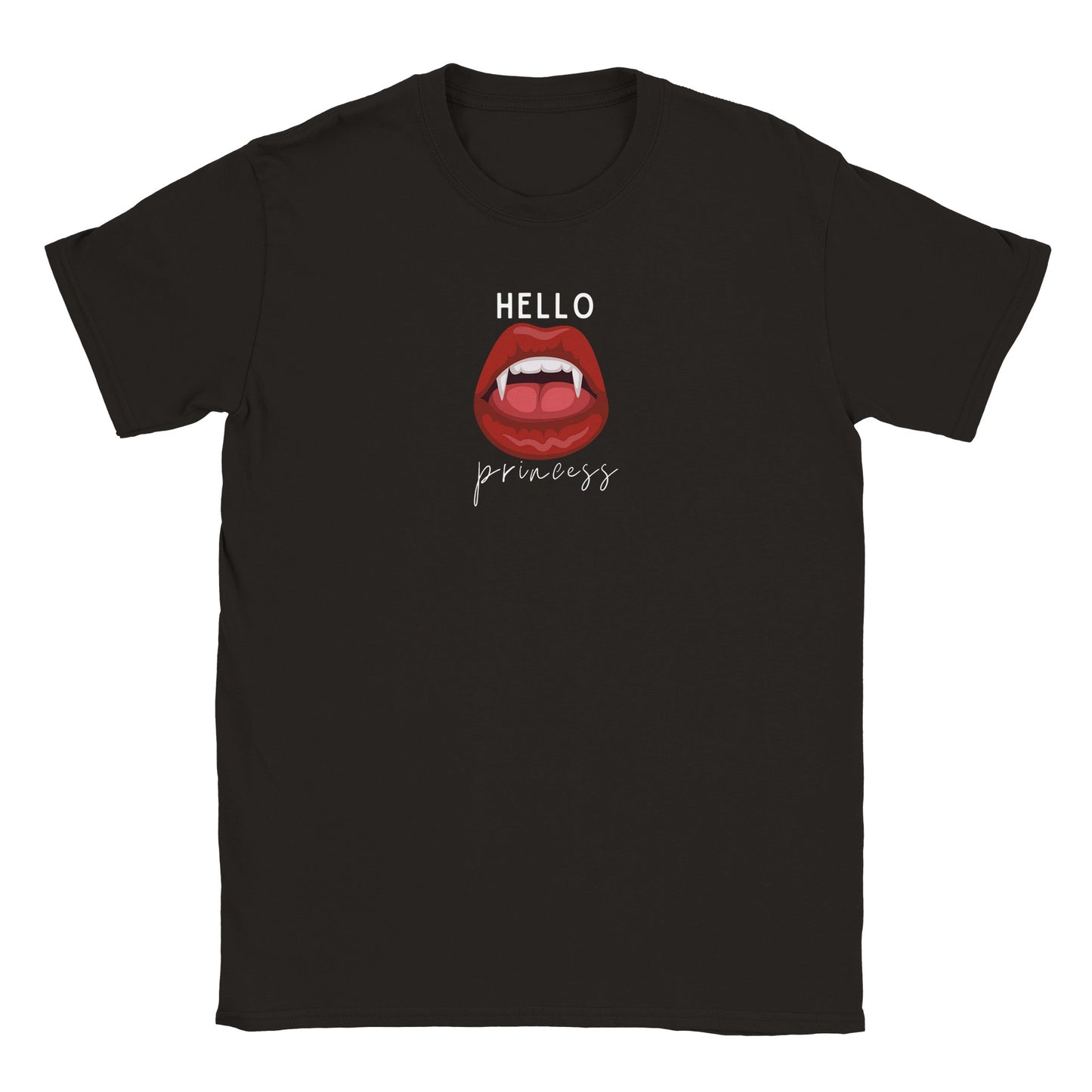 From Blood And Ash Prince Casteel Hello Princess Murderous Little Creature FBAA Poppy Hawke Unisex Black Crewneck T-shirt