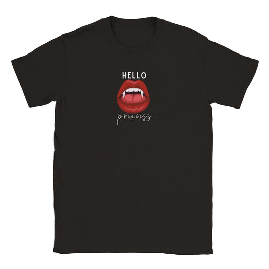 From Blood And Ash Prince Casteel Hello Princess Murderous Little Creature FBAA Poppy Hawke Unisex Black Crewneck T-shirt