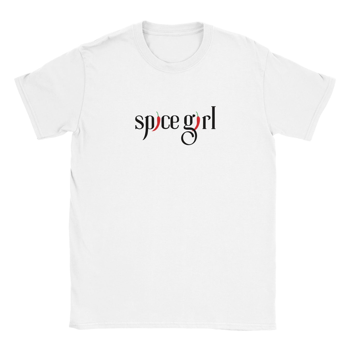 Bookish Spice Girl Smut Lover Booktok White Classic Unisex Crewneck T-shirt