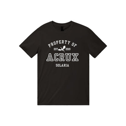 ZA Property Of Acrux Collegiate T-shirt Zodiac Academy Merch Classic Unisex Crewneck Tshirt