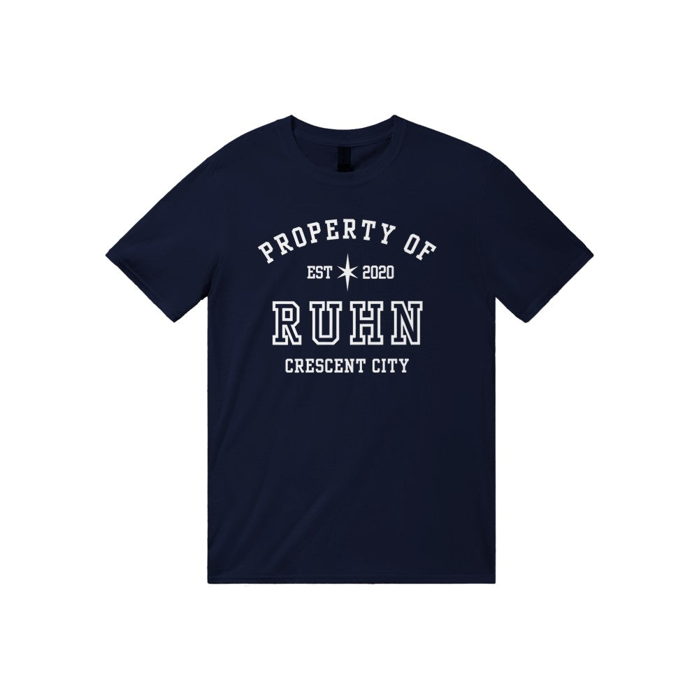 Crescent City Property Of Ruhn Danaan Collegiate T-shirt Maasiverse Crown Prince Valbaran Merch Classic Unisex Crewneck Tshirt