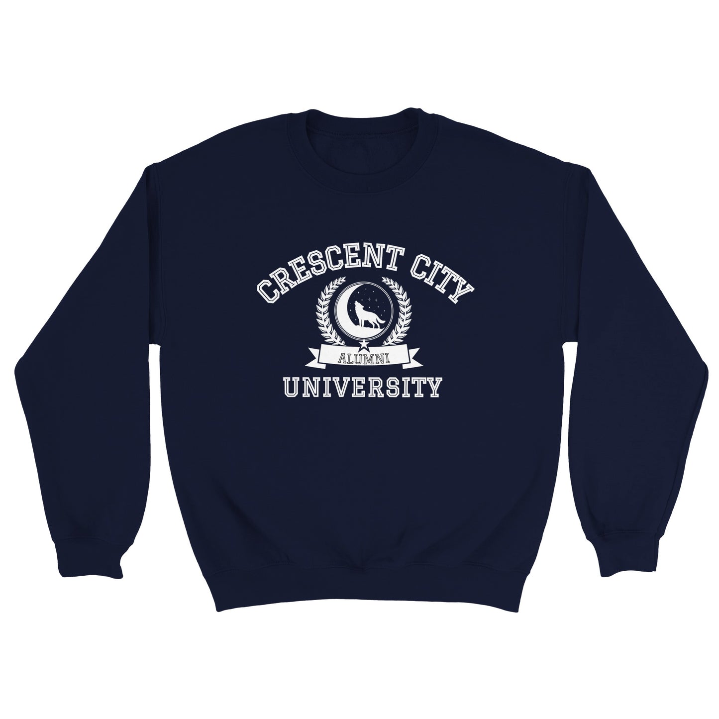 Crescent City University Sweatshirt HOSAB HOEAB SJM Licensed Ruhn Danika Bryce Hunt Bookish Booktok acotar Unisex Crewneck Jumper