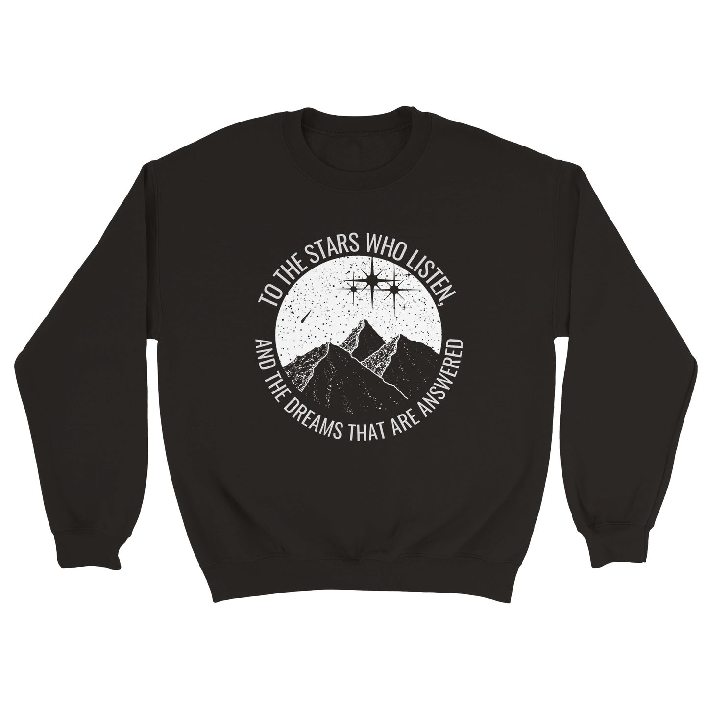 ACOTAR Velaris Rhysand Feyre Dark Sweatshirt Unisex Crewneck To the stars who listen, Bookish BOOKTOK Sweater, Velaris, Night Court