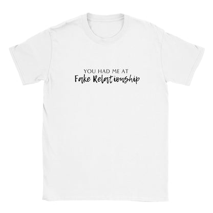 Bookish Trope Fake Relationship Avid Reader Book Lover Gift Romance Fantasy Reader White Unisex Oversized Crewneck T-shirt