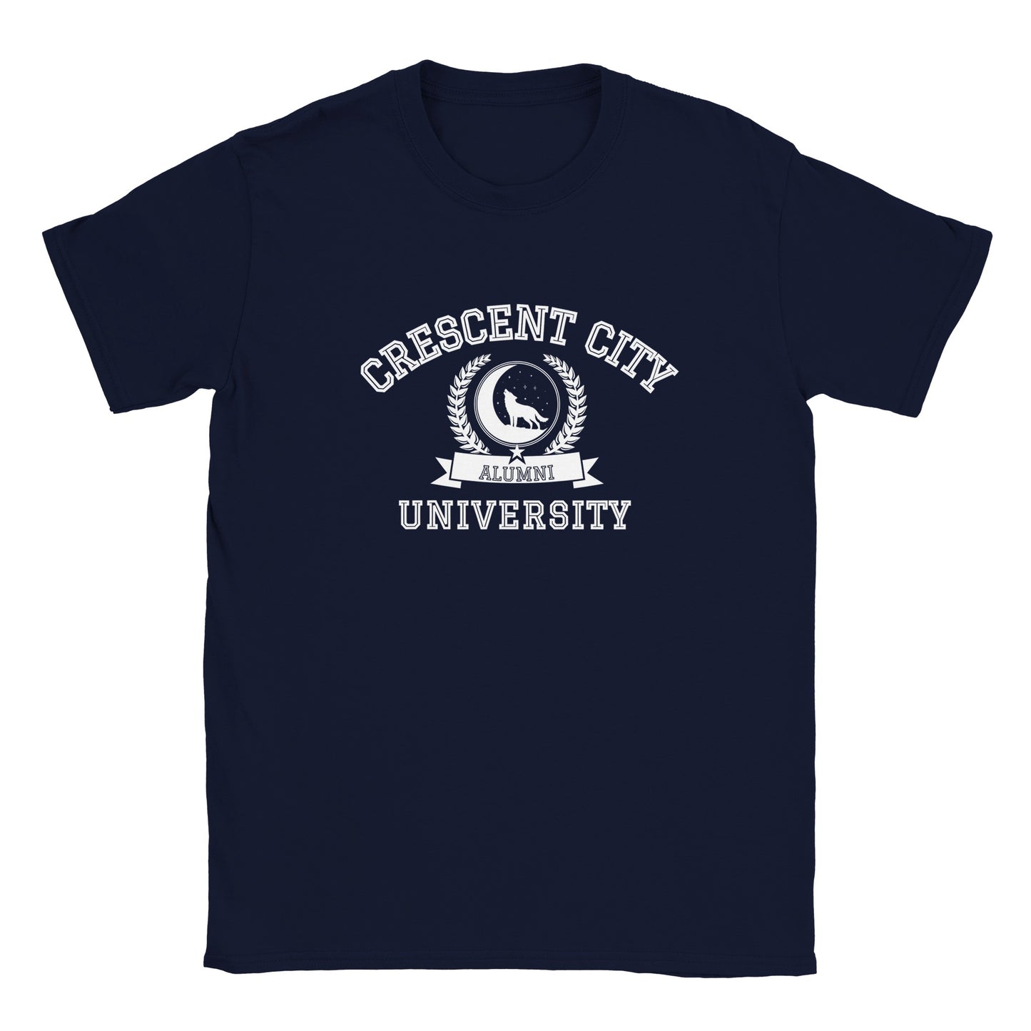 Crescent City University T-shirt HOSAB HOEAB SJM Licensed Ruhn Danika Bryce Hunt Bookish Booktok acotar Classic Unisex Crewneck T-shirt