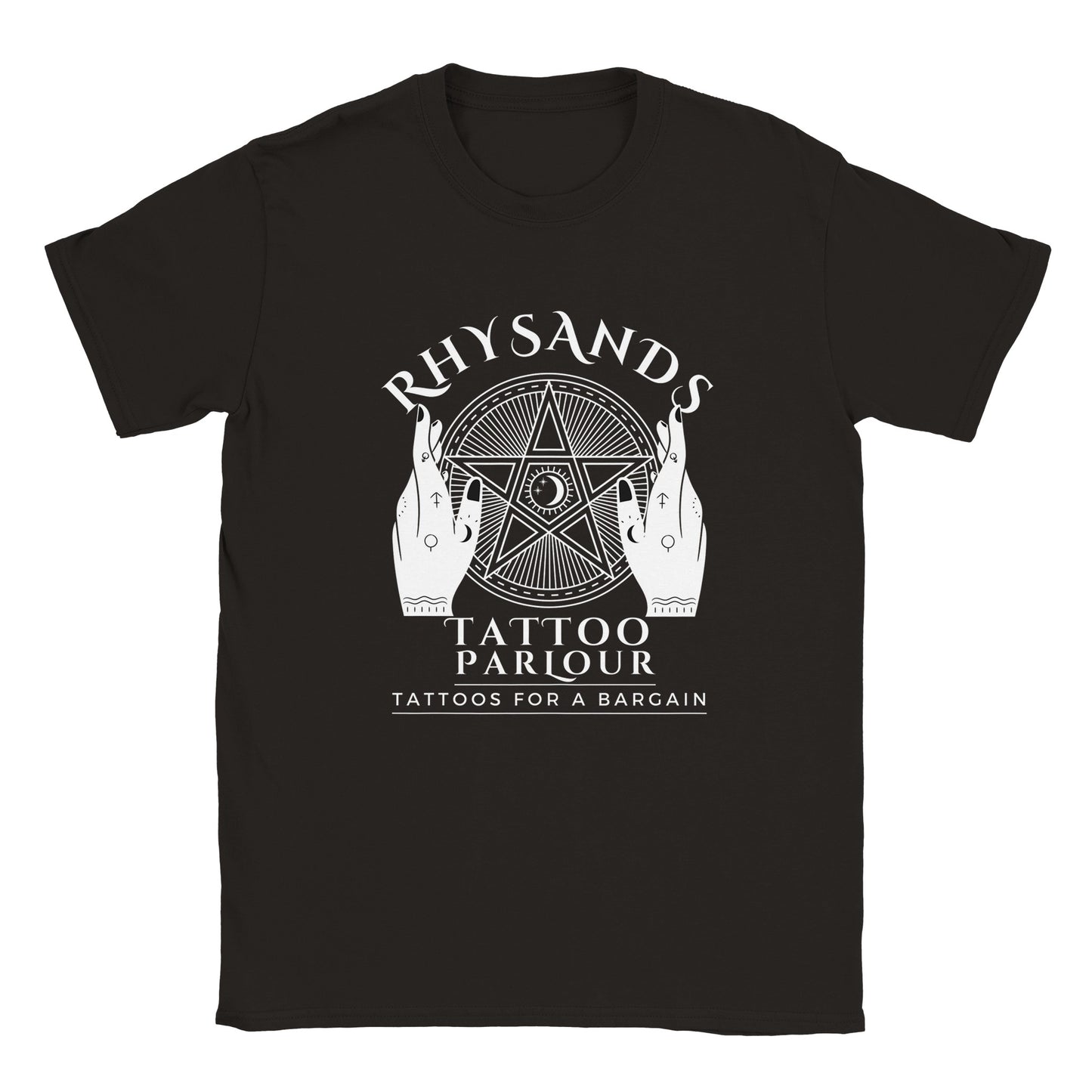 ACOTAR Rhysand's Tattoo Parlour T-shirt Night Court Gift SJM Licensed ACOMAF Feyre Classic Unisex Crewneck T-shirt