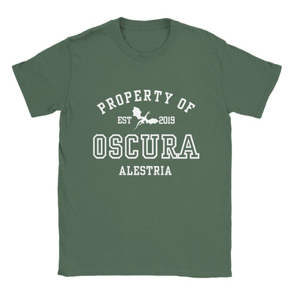 Ruthless Boys Property Of Dante Oscura Collegiate T-shirt Zodiac Academy Merch Classic Unisex Crewneck Tshirt