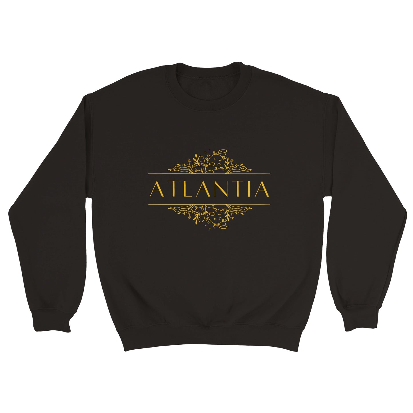 From Blood and Ash Atlantia Sweatshirt Minimalist Prince Casteel Poppy Hawke Yellow Unisex Oversized Crewneck Jumper ACOTAR Crescent City