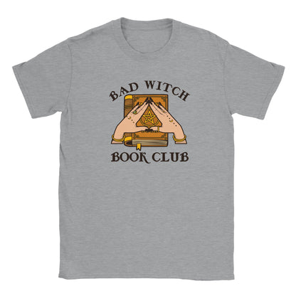 Bad Witch Book Club Halloween Fall Autumn Shirt Bookish Merch Book Lover Gifts Light Classic Unisex Crewneck T-shirt