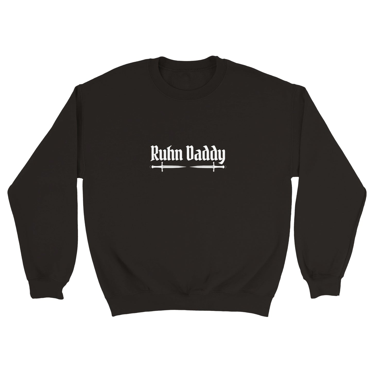 Ruhn Danaan Daddy Crescent City Sweatshirt Sky and Breath HOSAB HOEAB Sarah J Maas Licensed Bookish Booktok Unisex Black Crewneck Jumper