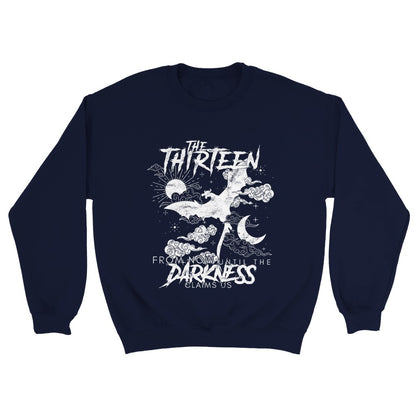 TOG The Thirteen - From Now Until The Darkness Claims Us - Manon Blackbeak Iron Teeth Clan SJM Licensed Classic Unisex Crewneck Sweatshirt