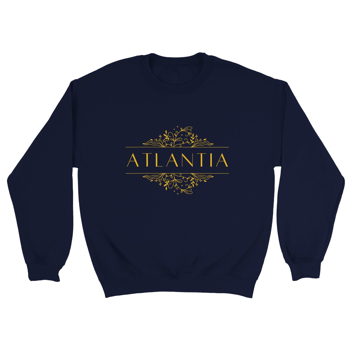 From Blood and Ash Atlantia Sweatshirt Minimalist Prince Casteel Poppy Hawke Yellow Unisex Oversized Crewneck Jumper ACOTAR Crescent City