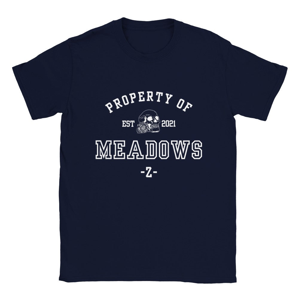 Haunting Adeline Property Of Zade Meadows Collegiate T-shirt Cat and Mouse HD Carlton Merch Classic Unisex Crewneck Tshirt