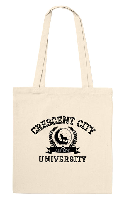 Crescent City University Tote Bag HOSAB HOEAB Sarah J Maas Crescent City Bookish Booktok Bookbag