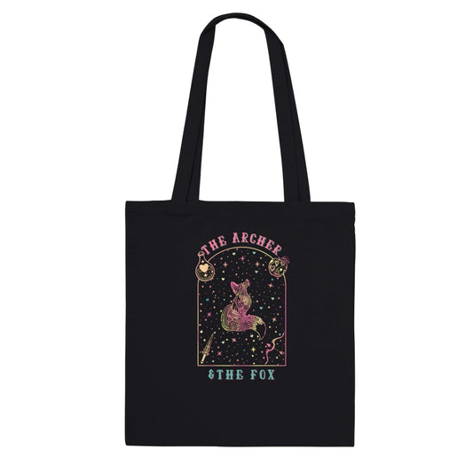 The Ballad of the Archer and the Fox Once Upon a Broken Heart Evangeline Fox Jacks Prince of Hearts Black Tote Bag