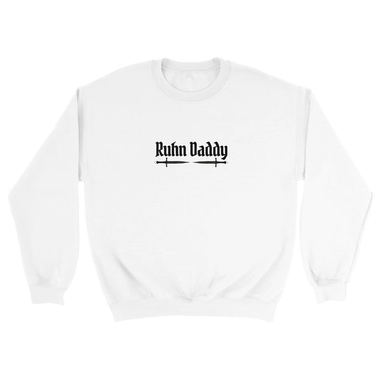 Ruhn Danaan Daddy Crescent City Sweatshirt Sky and Breath HOSAB HOEAB Sarah J Maas Licensed Bookish Booktok Unisex White Crewneck Jumper