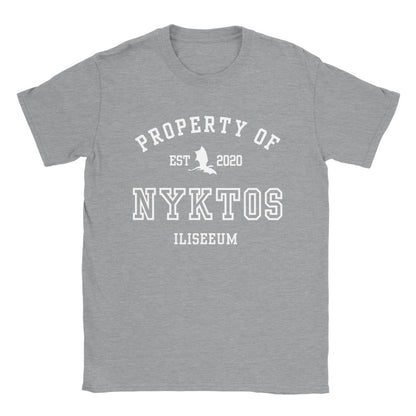 A Shadow In The Ember Property Of Nyktos Collegiate Tshirt Iliseeum JLA ASITE ALITF Merch Classic Unisex Crewneck T-shirt