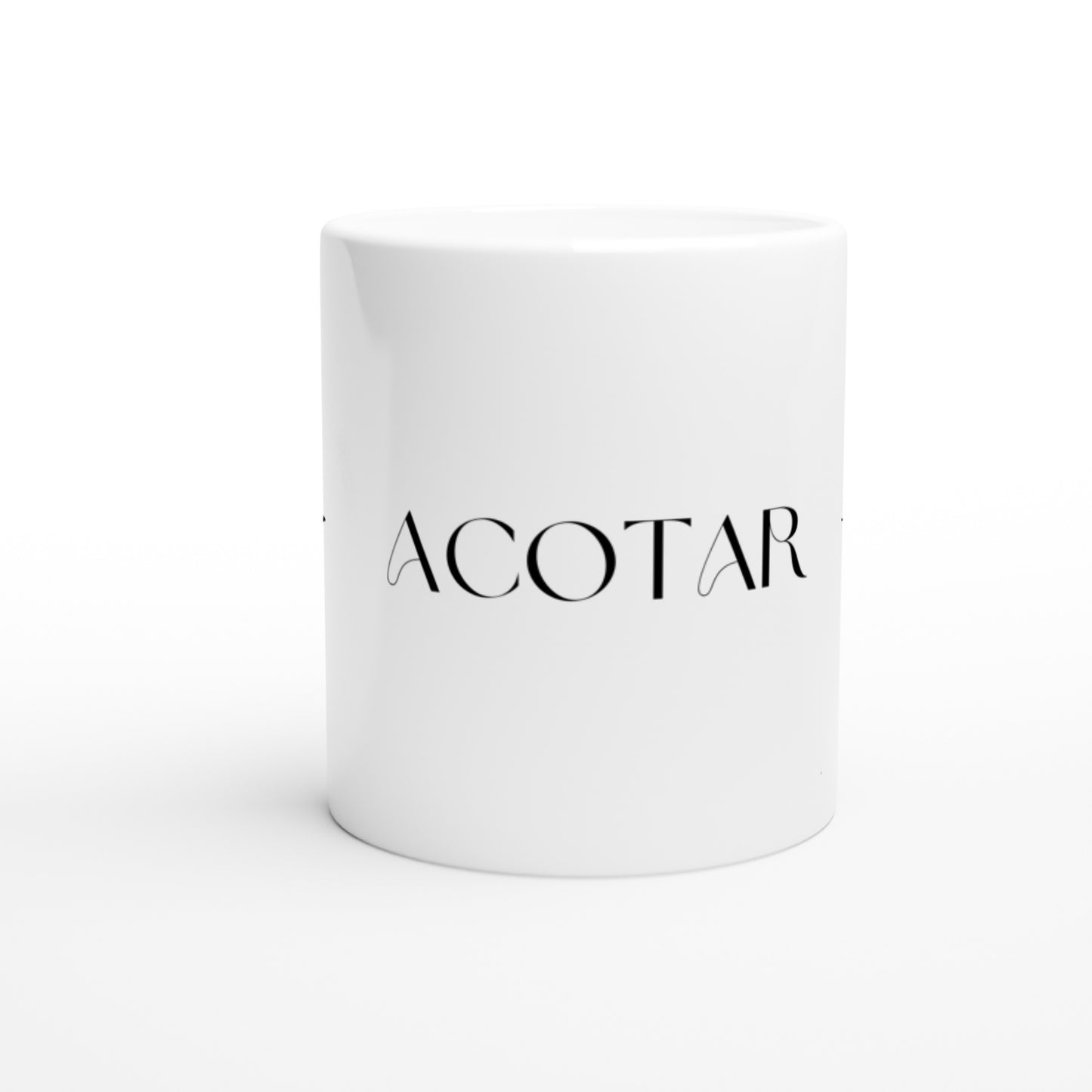 ACOTAR Feyre's Tattoo Mug Hand Drawn, Bookish BOOKTOK, Rhysand, Velaris, Night Court White 11oz Ceramic Mug