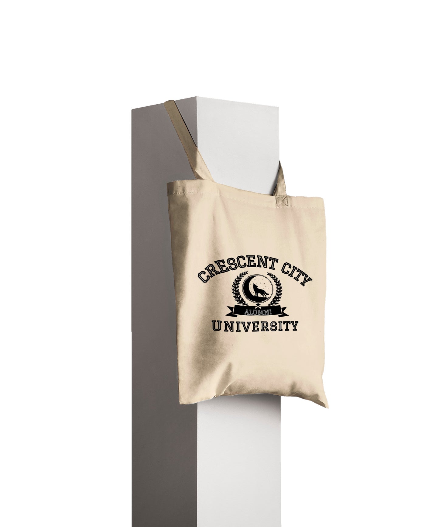 Crescent City University Tote Bag HOSAB HOEAB Sarah J Maas Crescent City Bookish Booktok Bookbag